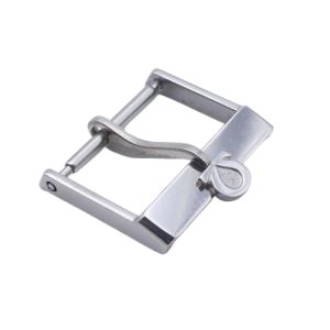Omega boucle soleil - steel Sun buckle - 16mm