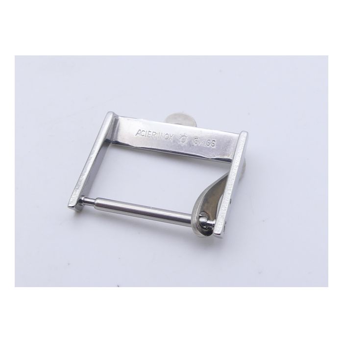 Omega boucle soleil - steel Sun buckle - 16mm