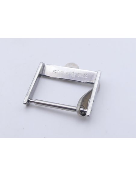 Omega boucle soleil - steel Sun buckle - 16mm