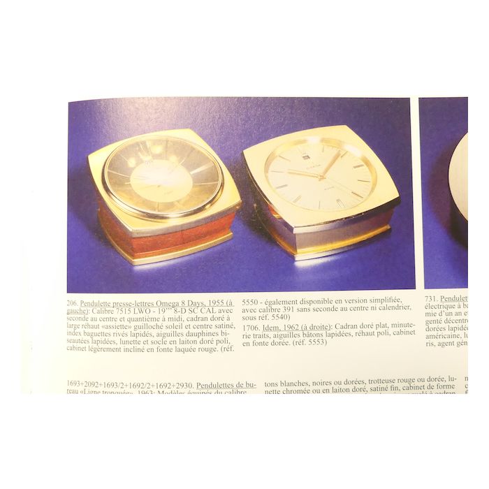 Omega 8 Days pendulette - Cadran - Clock dial