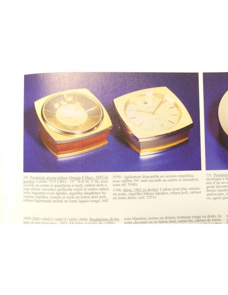 Omega 8 Days pendulette - Cadran - Clock dial