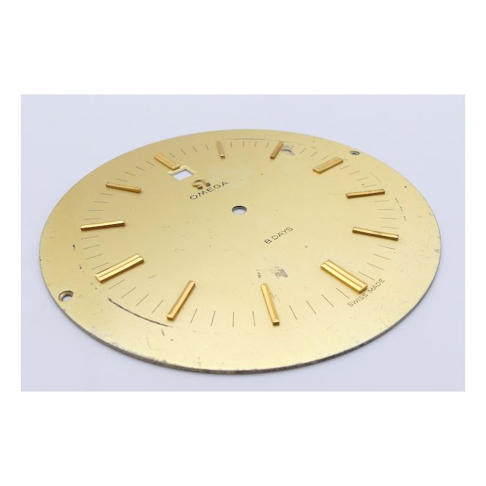 Omega 8 Days pendulette - Cadran - Clock dial