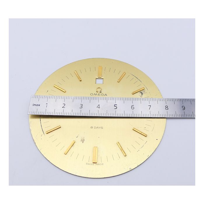 Omega 8 Days pendulette - Cadran - Clock dial