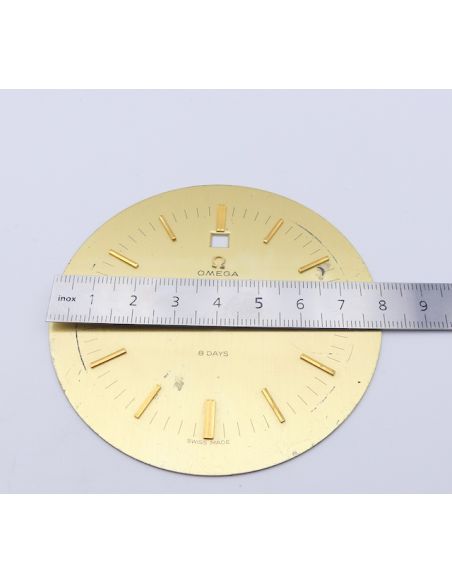 Omega 8 Days pendulette - Cadran - Clock dial
