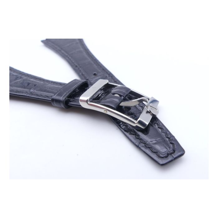 Omega Bracelet croco avec boucle - Strap with buckle - 20mm
