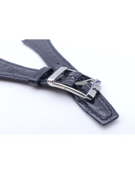 Omega Bracelet croco avec boucle - Strap with buckle - 20mm