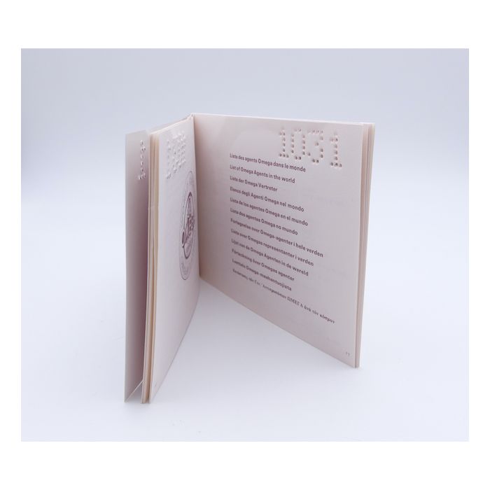 Omega 1031 Garantie vierge - International Guarantee