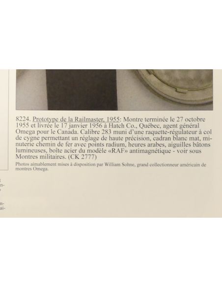 Omega Railmaster CK 2777Cadran - Dial- RAF