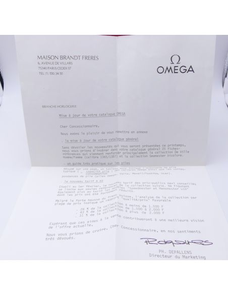 Omega Catalogue Général 1982 - Vintage catalog