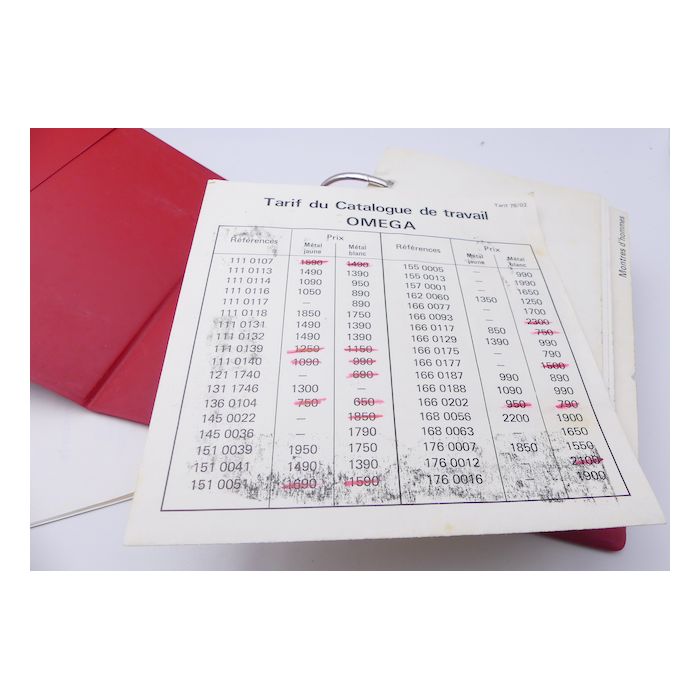 Omega Catalogue Général 1982 - Vintage catalog