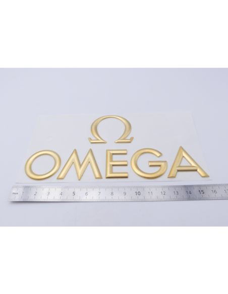 Omega lettres dorées - golden letters
