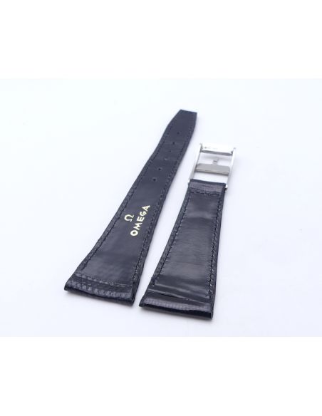 Omega bracelet lézard 24 / 14 - Genuine lezard strap