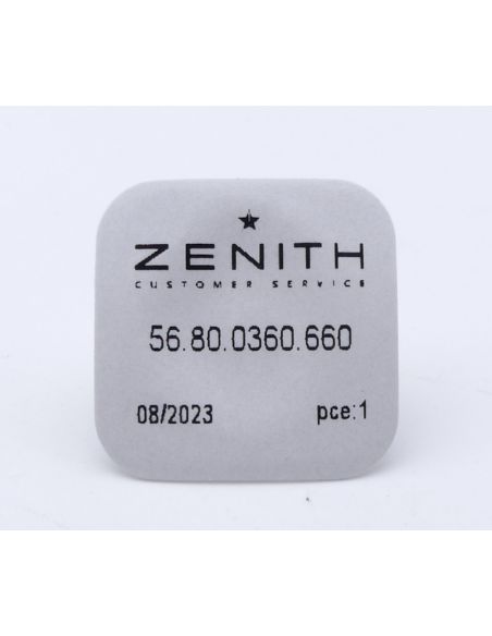 Zenith 660 - 721 Balancier réglé - Timed balance