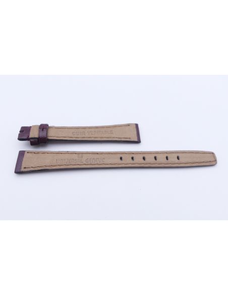 Universal Genève bracelet cuir 13mm - Leather strap