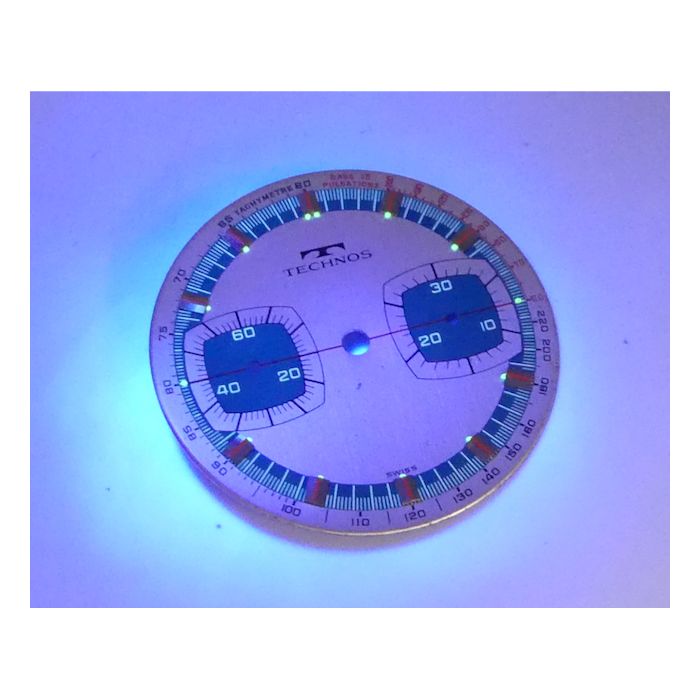 Technos cadran de chronographe Venus 188