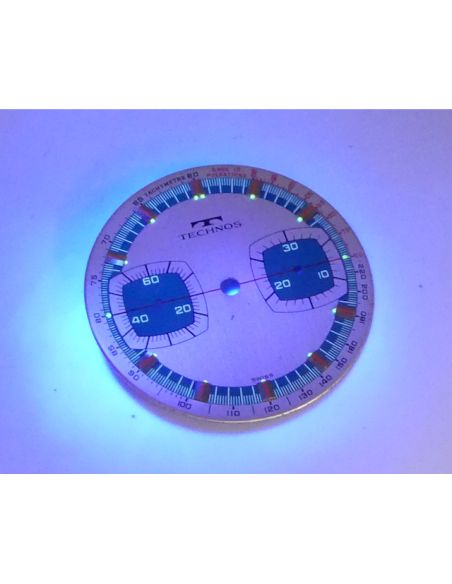 Technos cadran de chronographe Venus 188
