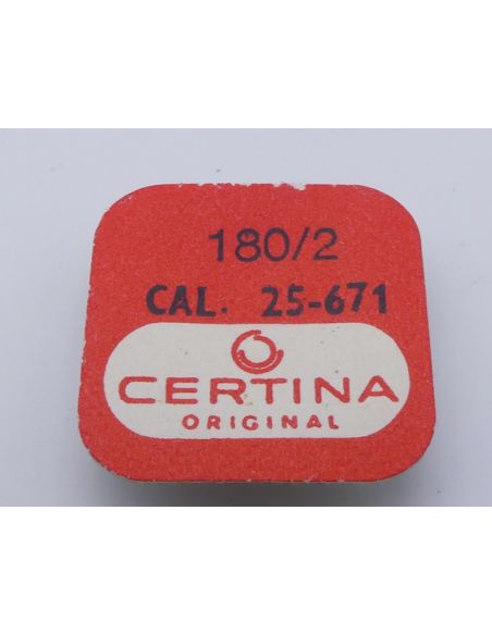Certina 25-671 - 180/2 Barillet complet - Barrel