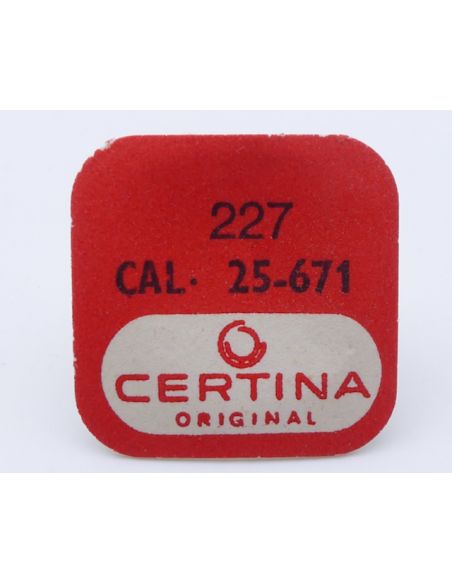 Certina 25-671 - 227 Roue de seconde au centre - Sweep second wheel