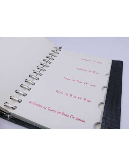 Omega Classeur "montres de luxe" - Vintage lady watches book