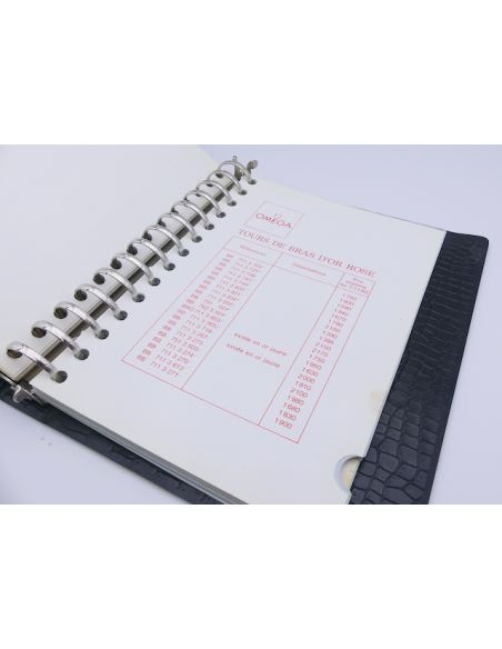 Omega Classeur "montres de luxe" - Vintage lady watches book