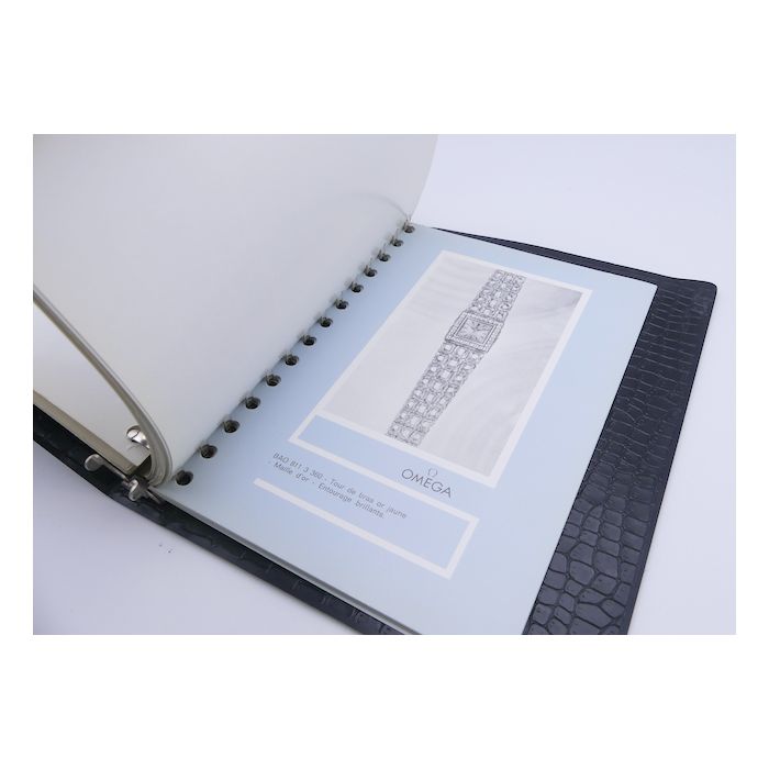 Omega Classeur "montres de luxe" - Vintage lady watches book