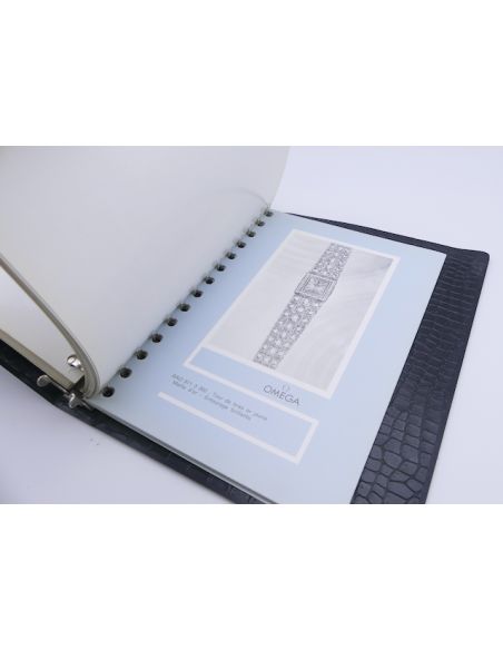 Omega Classeur "montres de luxe" - Vintage lady watches book