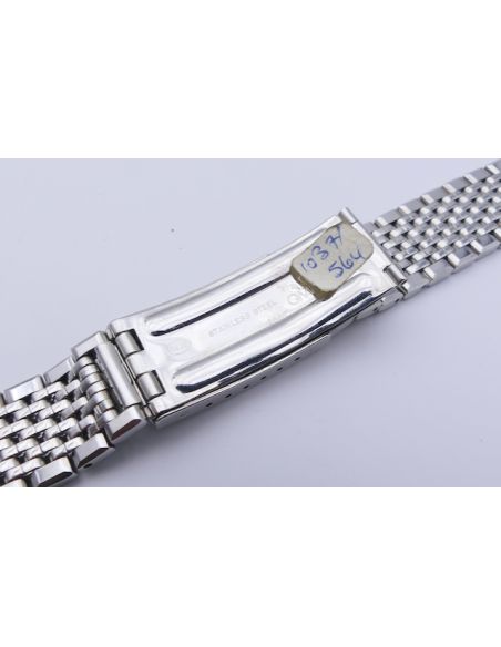 Omega bracelet Mesh 22mm - Steel strap N°11