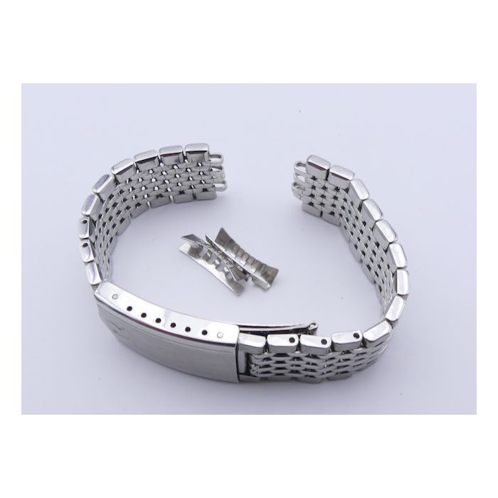 Omega bracelet Mesh 22mm - Steel strap N°11
