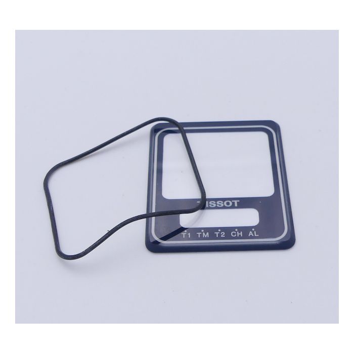 Tissot Two timer Verre - Glass - D370-661