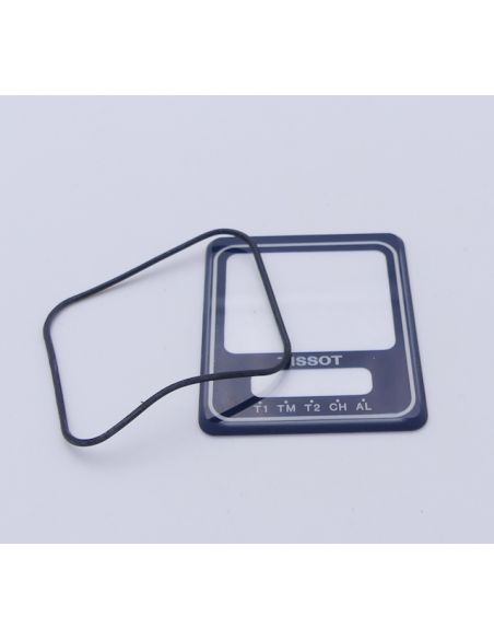 Tissot Two timer Verre - Glass - D370-661