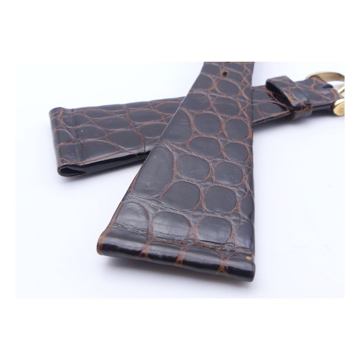Omega bracelet lézard 24 / 14 - Genuine lezard strap