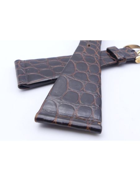 Omega bracelet lézard 24 / 14 - Genuine lezard strap