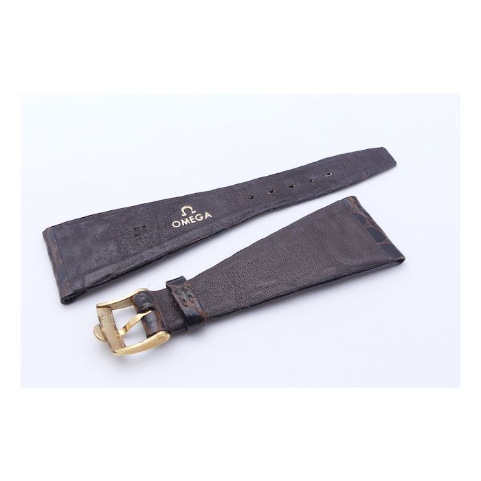 Omega bracelet lézard 24 / 14 - Genuine lezard strap