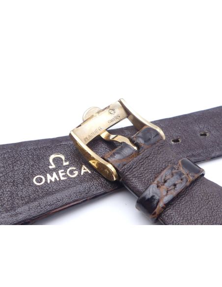 Omega bracelet lézard 24 / 14 - Genuine lezard strap