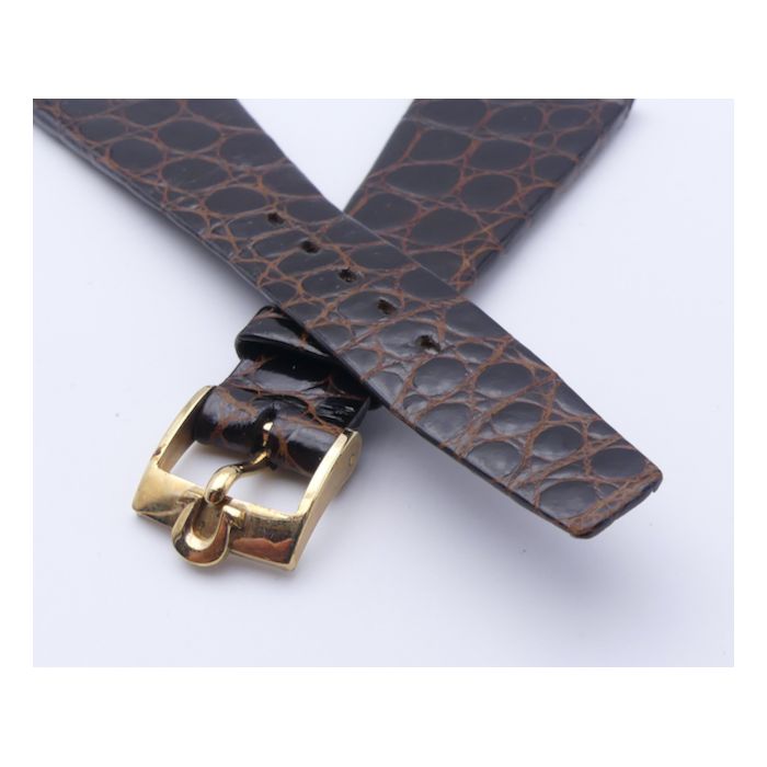 Omega bracelet lézard 24 / 14 - Genuine lezard strap