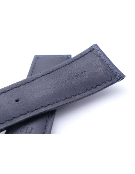 Jean-Claude Perrin bracelet cuir 22mm - Leather strap