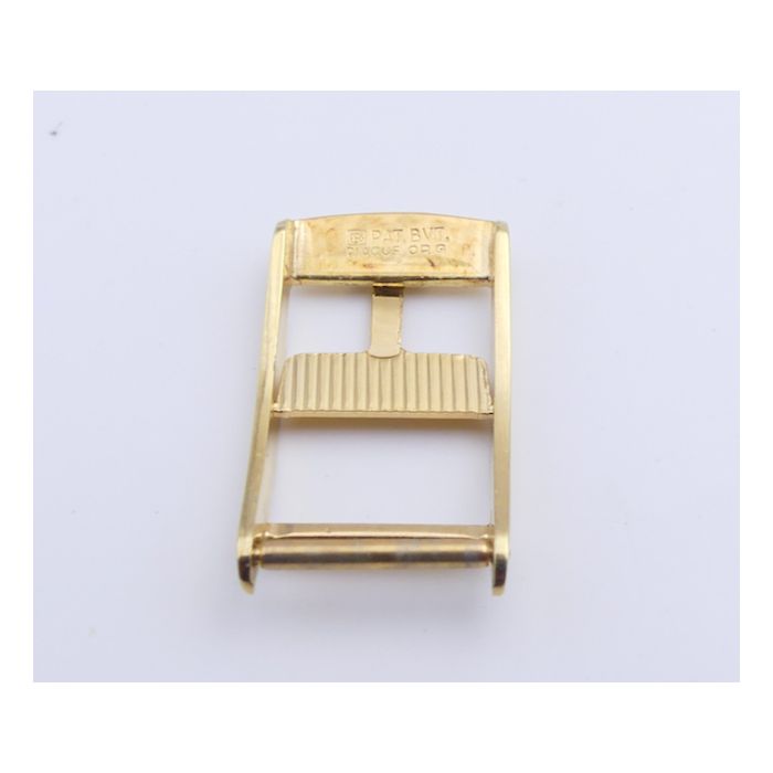 Omega boucle soleil plaquée 12mm - vintage Sun golden buckle