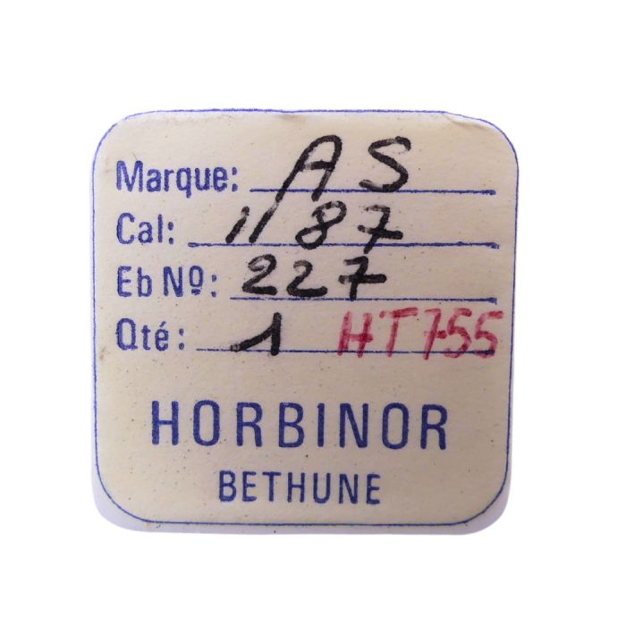 AS 1187 227 Roue de seconde au centre - Barrel arbor