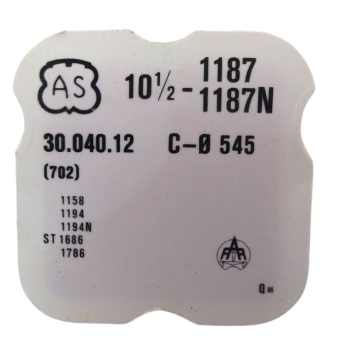 AS 1187-1187N 42 Roue d'ancre pivotée pour deux contre-pivots - Escape wheel and pinion pivoted for two end-pieces