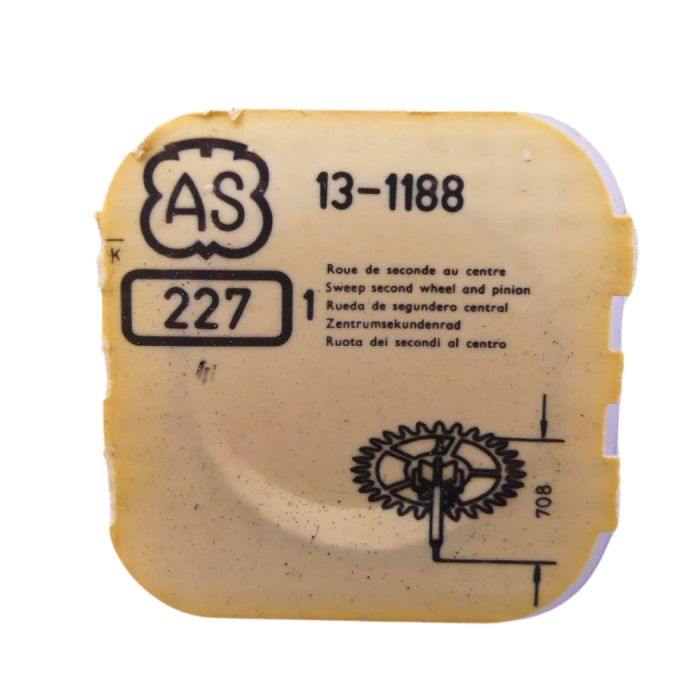 AS 1188 42 Roue de seconde au centre - Barrel arbor