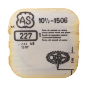 AS 1506 42 Roue de seconde au centre - Barrel arbor