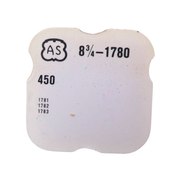 AS 1780 450 Renvoi - Setting wheel