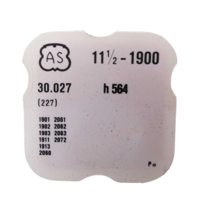 AS 1900 227 Roue de seconde au centre - Barrel arbor