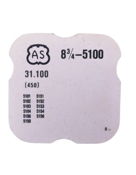 AS 5100 450 Renvoi - Setting wheel