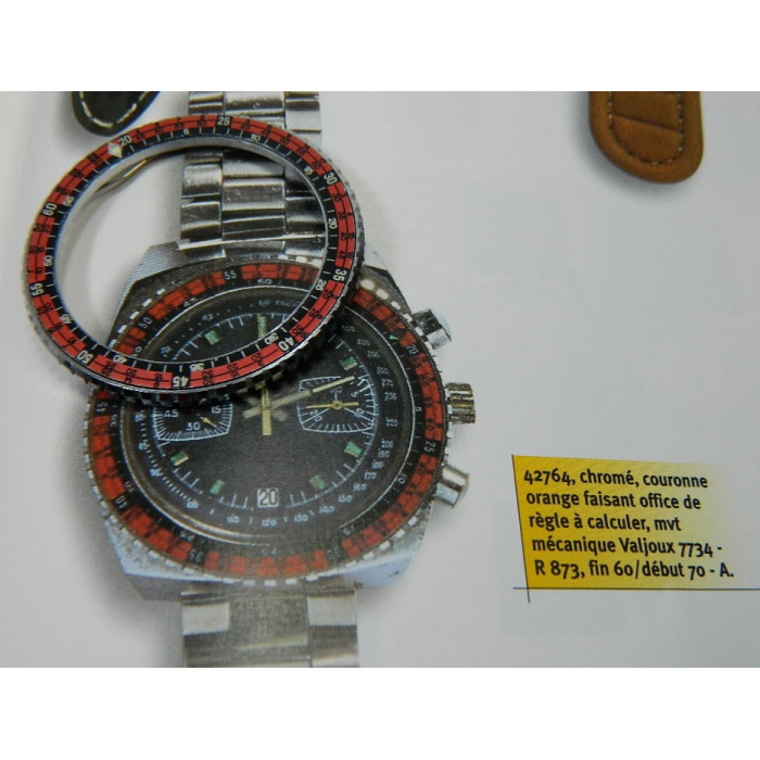 Lip chronographe 42764 Lunette