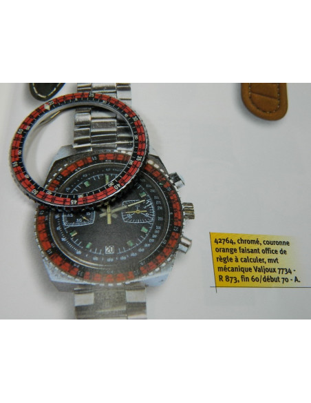 Lip chronographe 42764 Lunette