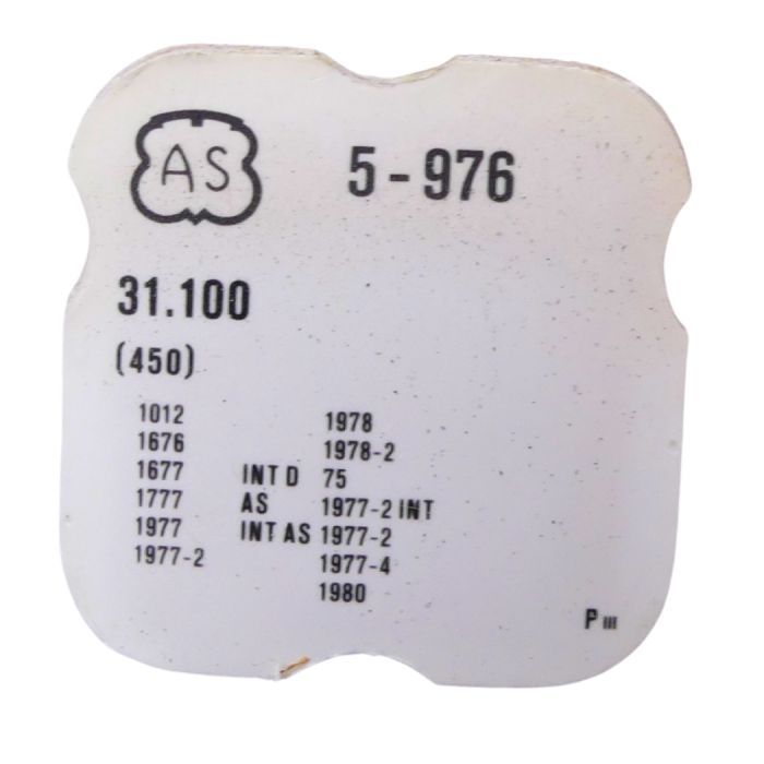 AS 976 450 Renvoi - Setting wheel