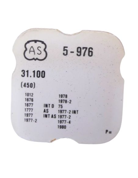 AS 976 450 Renvoi - Setting wheel