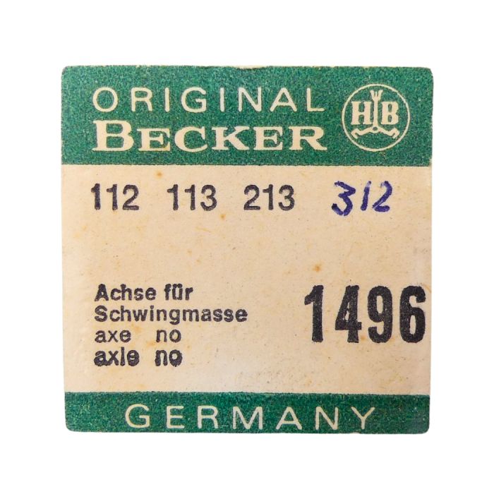 Becker 112 42 Axe de masse oscillante- Oscillating weight axle