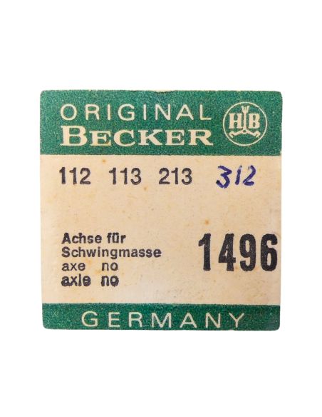 Becker 112 42 Axe de masse oscillante- Oscillating weight axle
